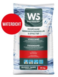 WS SmartSand DR+ Waterdicht Glossy Taupe (Zandgrijs) 25kg A. van Elk BV